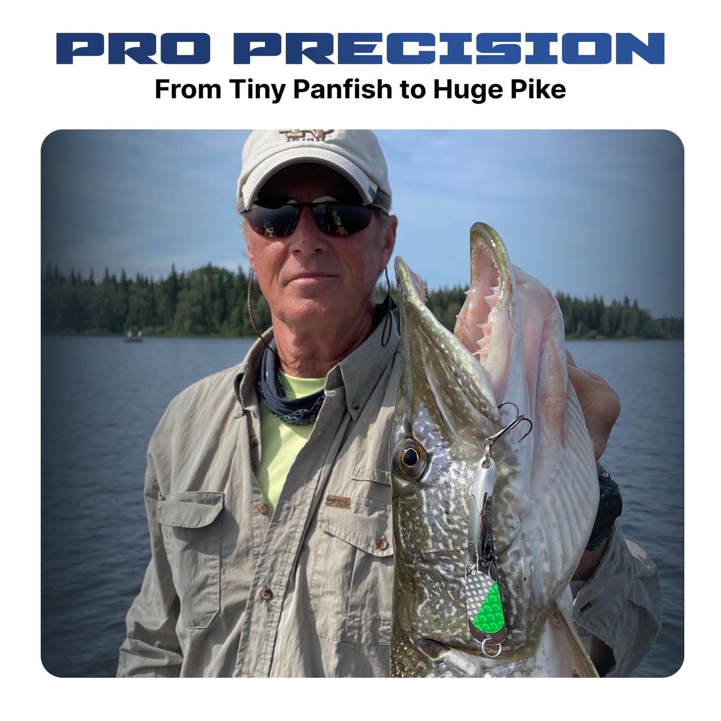 IRON DECOY Spoon Fishing Lures, 3 Pack Fishing Lures Kit, Casting, Trolling, Jigging, Ice, Lake, River, Stream, Freshwater, Trout, Bass, Walleye, Salmon, Crappie, Pike, Trout, 3-Pack