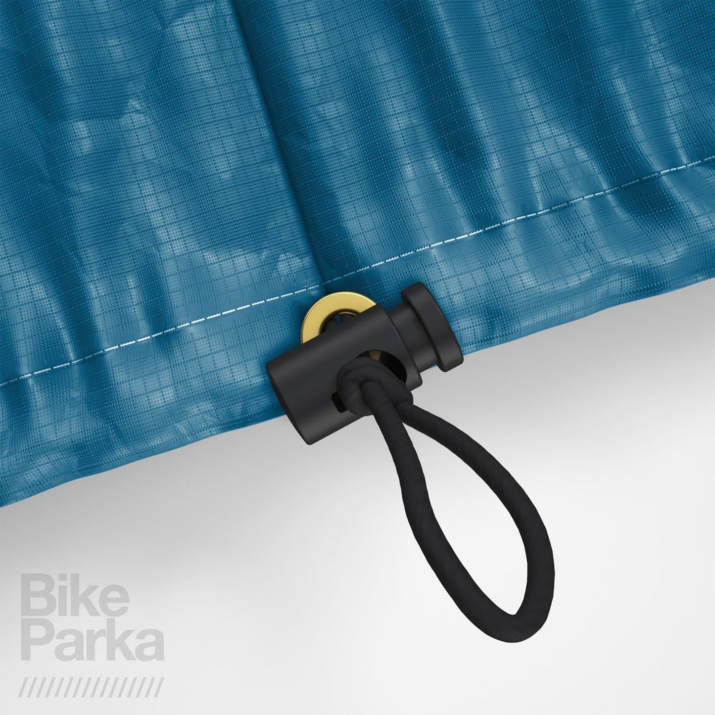 Stash Bike Cover - Lightweight, Waterproof & Durable Protection from Rain & Snow - Adjustable for Any Bike for Indoor/Outdoor Use, Stuff Sac Included (Ciel Blue)