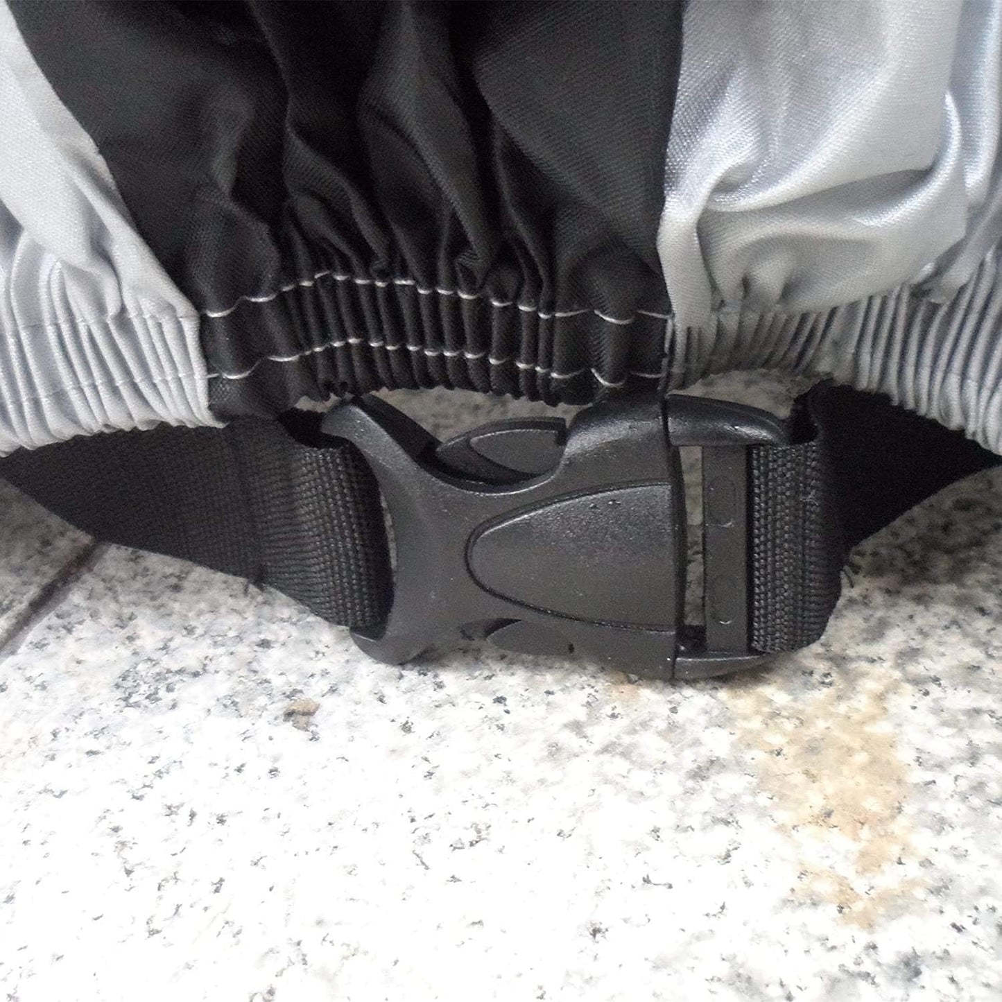 ATCG Bike Cover 190T Nylon Waterproof Bicycle Cover for 20" Bike, Kid's Bike Outdoor Storage with a Bag, S (Black)