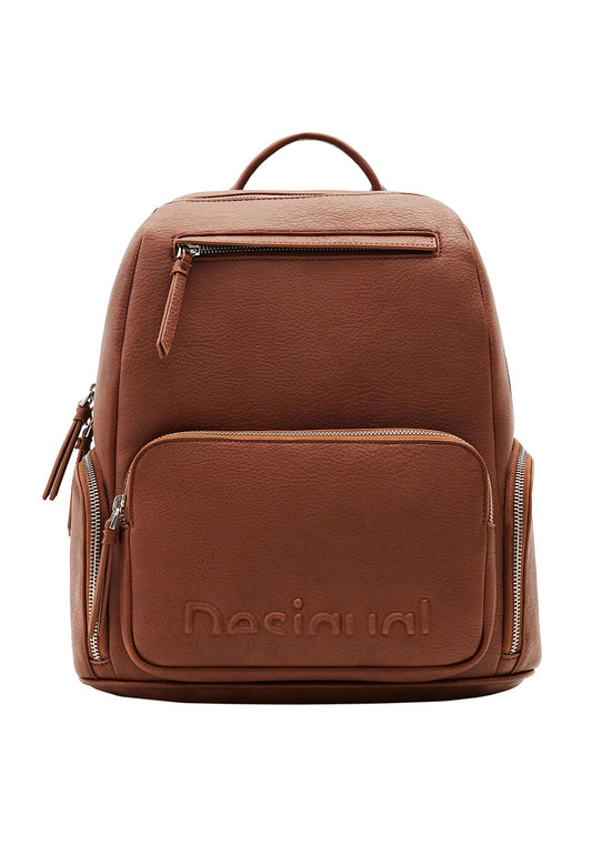 Desigual Midsize Half-Logo Backpack