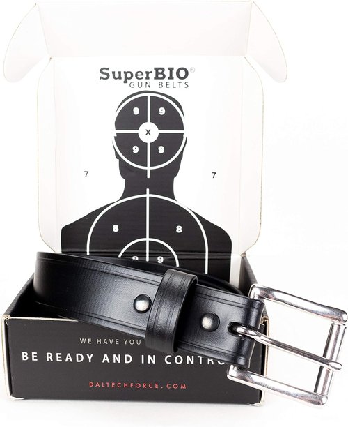 Daltech Force® SuperBio® CCW Concealed Carry Gun Belt - Durable & Comfortable Holster