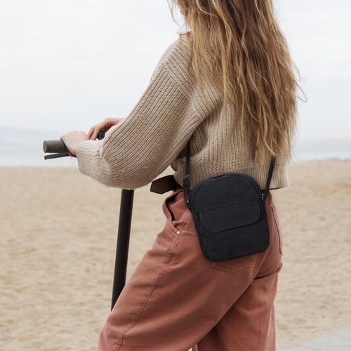 ecosmile Sling Backpack Crossbody Bag Sling Bag Vintage Shoulder Bag for Travel