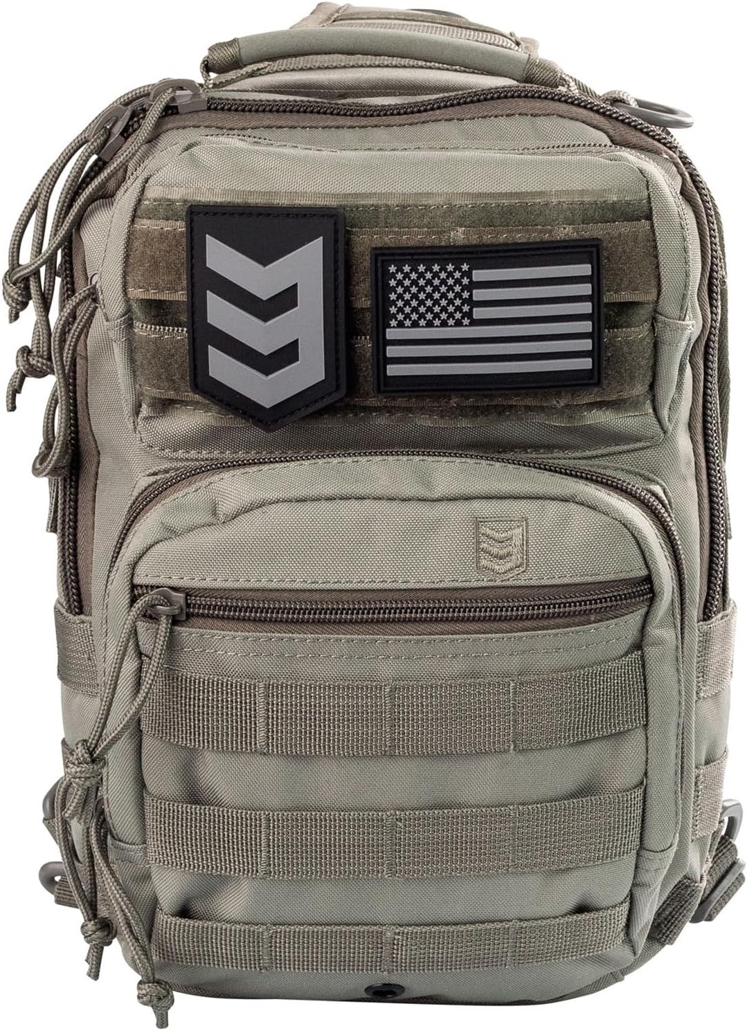 3VGEAR Posse EDC Sling Pack, 7L - MOLLE Compatible, Ambidextrous Strap - Rugged 600D Polyester Small Tactical Bag