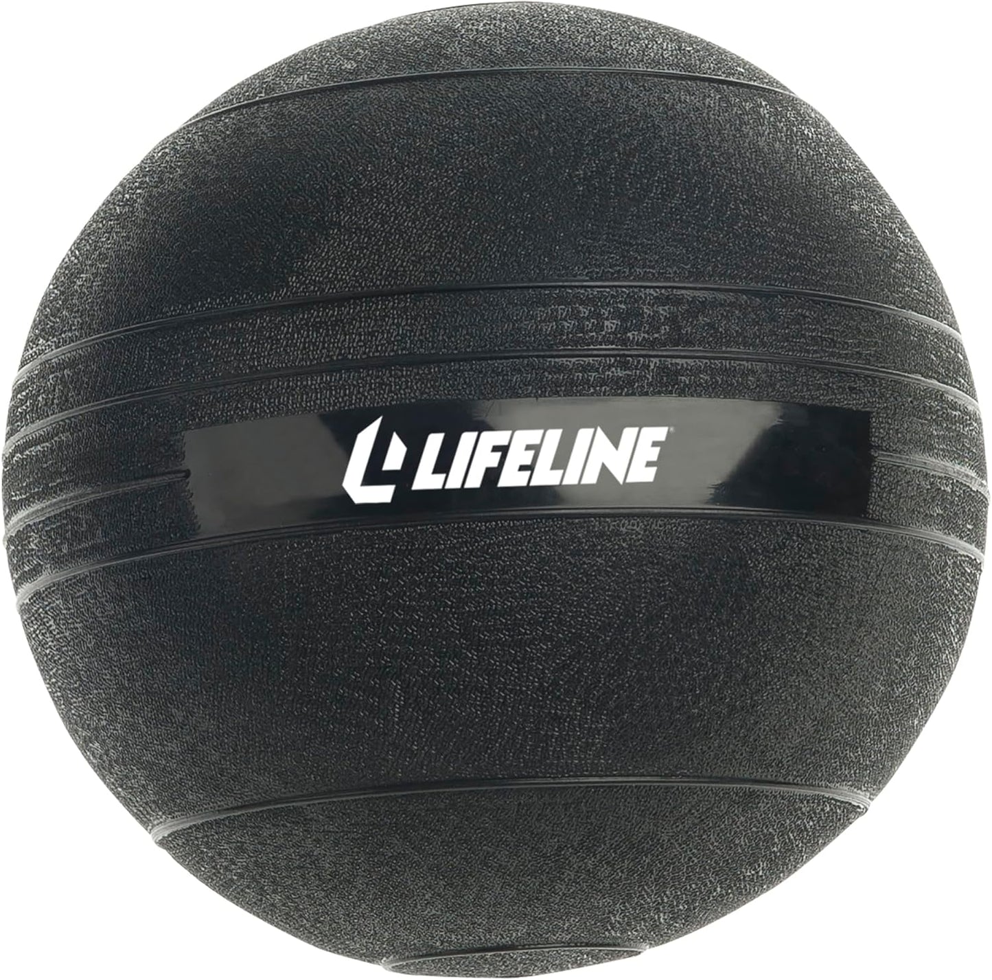 Weighted Slam Ball for Home Gym & HIIT - Lifeline Fitness Easy Grip 10 lb