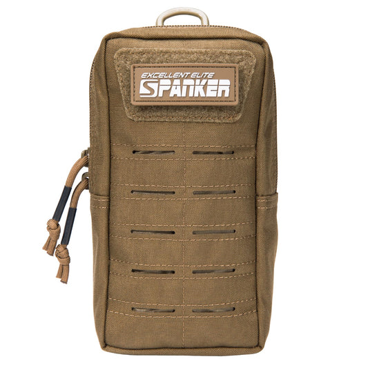 EXCELLENT ELITE SPANKER Tactical MOLLE Pouch EDC Utility Pouches Gadget Organizer Phone Holder Waist Bag Tool Pouch（Coyote Brown
