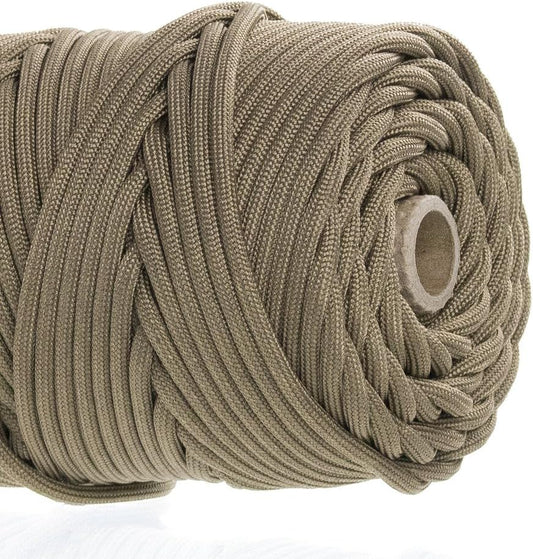 GOLBERG 750lb Paracord/Parachute Cord – Authentic Mil-Spec Type IV 750 lb Tensile Strength Strong Paracord – Mil-C-5040-H – 100% Nylon – Made in USA