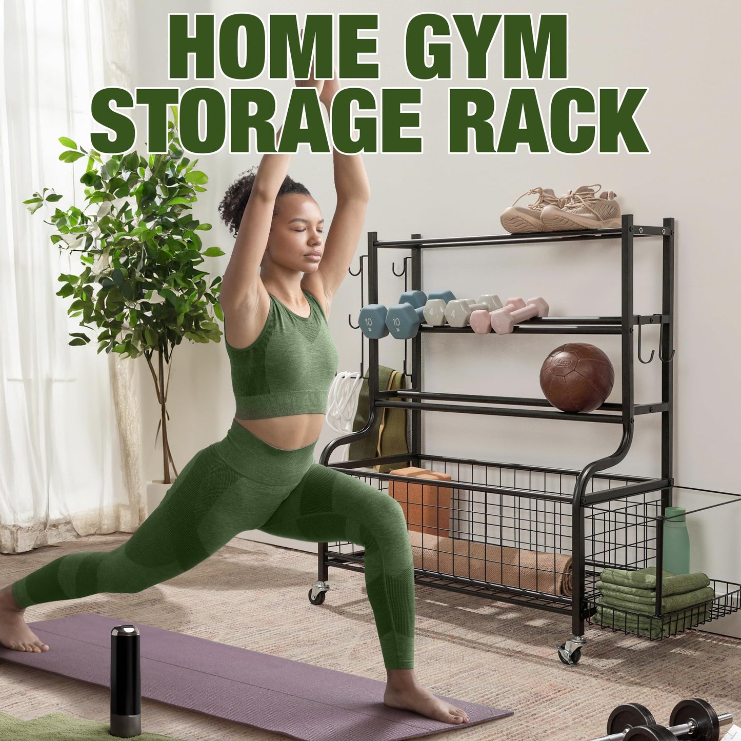 HOMESTEAD Dumbbell Storage Rack