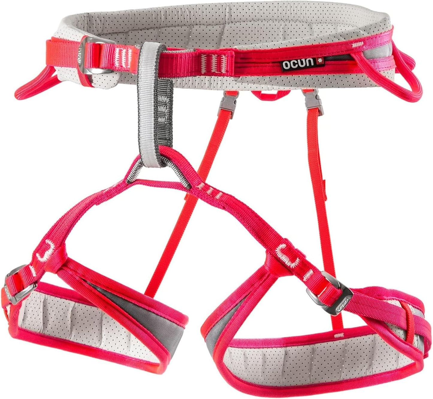 Ocun Neon 3 Women’s Climbing Sport Harness I Lightweight, Three Buckle Rock Climbing Harness