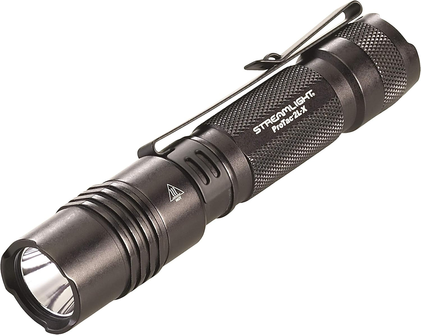 Streamlight 88082 ProTac 2L-X USB 500-Lumen 6800 Candela EDC High Performance Multi-Fuel Tactical Rechargeable Flashlight, Includes USB Cable, Holster, Clip, Retail Clear Packaging, Black