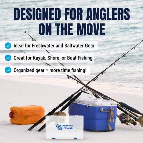 Reaction Tackle Fishing Tackle Trays - 3700 4-Pack