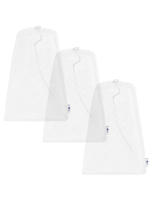 BLUEWING Fishing Chum Bag Bait for Saltwater Fishing 3pcs, White