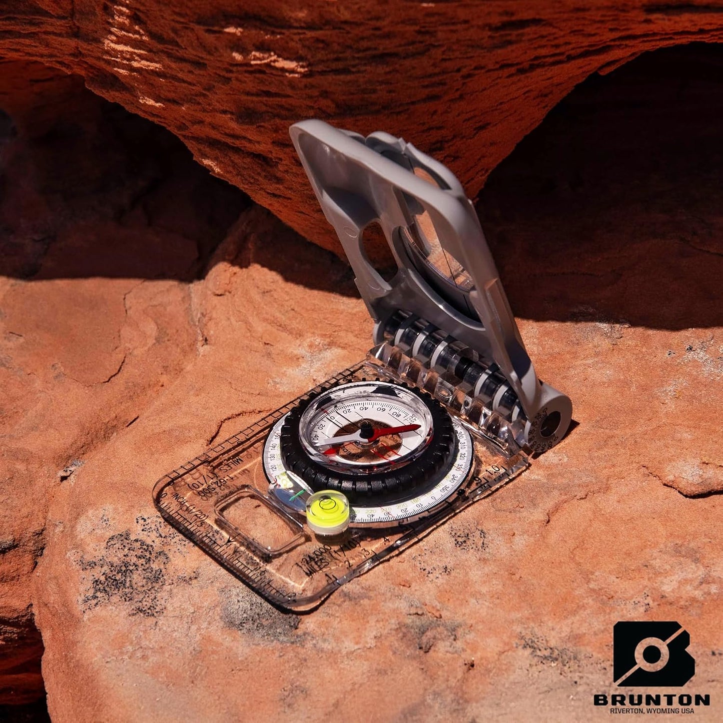 TruArc 20 Compass by Brunton - Accurate Navigation Tool for Outdoor Adventures