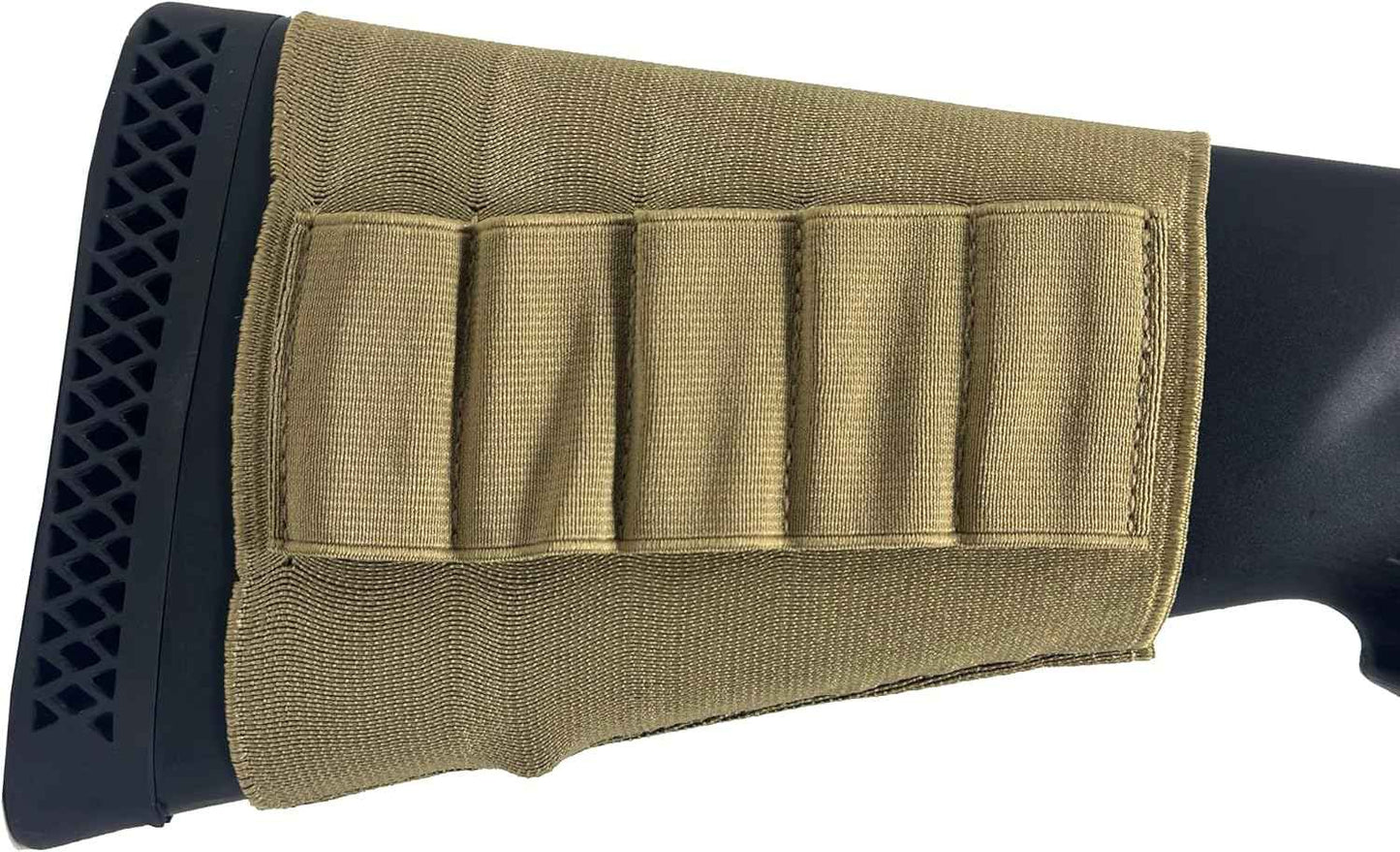 Shotgun Buttstock Ammo Sleeve - Krevis Tactical Accessory for Quick Reloads