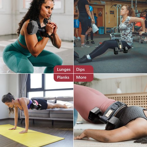 VAIIO Hip Thrust Belt for Dumbbells Kettlebells,Hip Belt Pad for Hip Thrusts,Booty Belt for Hip Thrust,Squats,Lunges,Glute Bridges,Dips Exercise