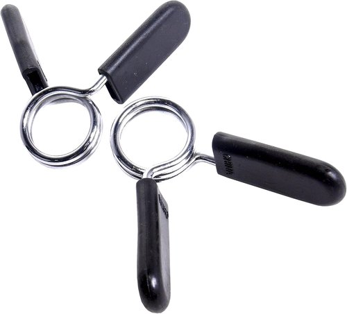 CAP Barbell unisex Standard 1 - Inch Spring Clip Collars, Pair
