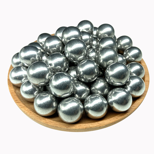 Alien Play 50 x 68 Caliber Self Defense Balls, Hard .68 Cal Aluminum Balls Fit for Byrna SD LE/TCR Salt Supply S2/Pistelle X-68, 7.3 Grams Solid Alu Balls for Home Defense and Plinking