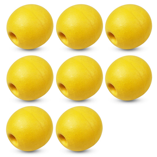 Rope Floats Marine Buoy Float, 4/8pcs Crab Trap Floats Deep Water Fishing Marker Buoys Oval Water Float Ski Rope Floats Anchor Float for Boats Swimming Pool Kayak Crabbing Trail Dock