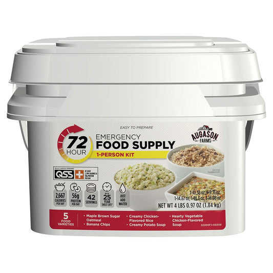 Augason Farms 2 Week 1 Person Emergency Food Supply 14 lb.