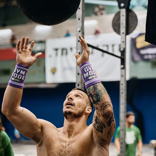 Don't Skip Leg Day Wrist Sweat Bands for Cross Training, Tennis & Functional Training - Skin Protection & Moisture-Wicking - Perfect for Barbell Workouts, High-Intensity Workouts, Gym, Weightlifting