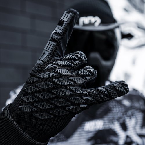 HK Army Hostile Armored Gloves for Airsoft, Outdoor Sports - Large