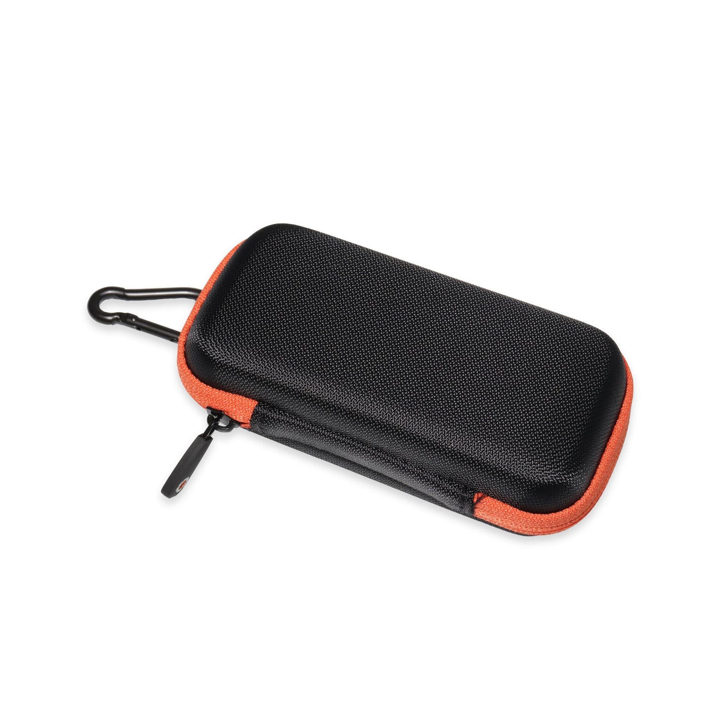 GETGEAR Weather Meter Case for Kestrel Weather Meter Compatible with Kestrel Elite, 5700/ 5700X, 5200, 5100, 5500, 2700, 3500, 3000, 3550, 2500, 1000 (Black with Orange Zipper)