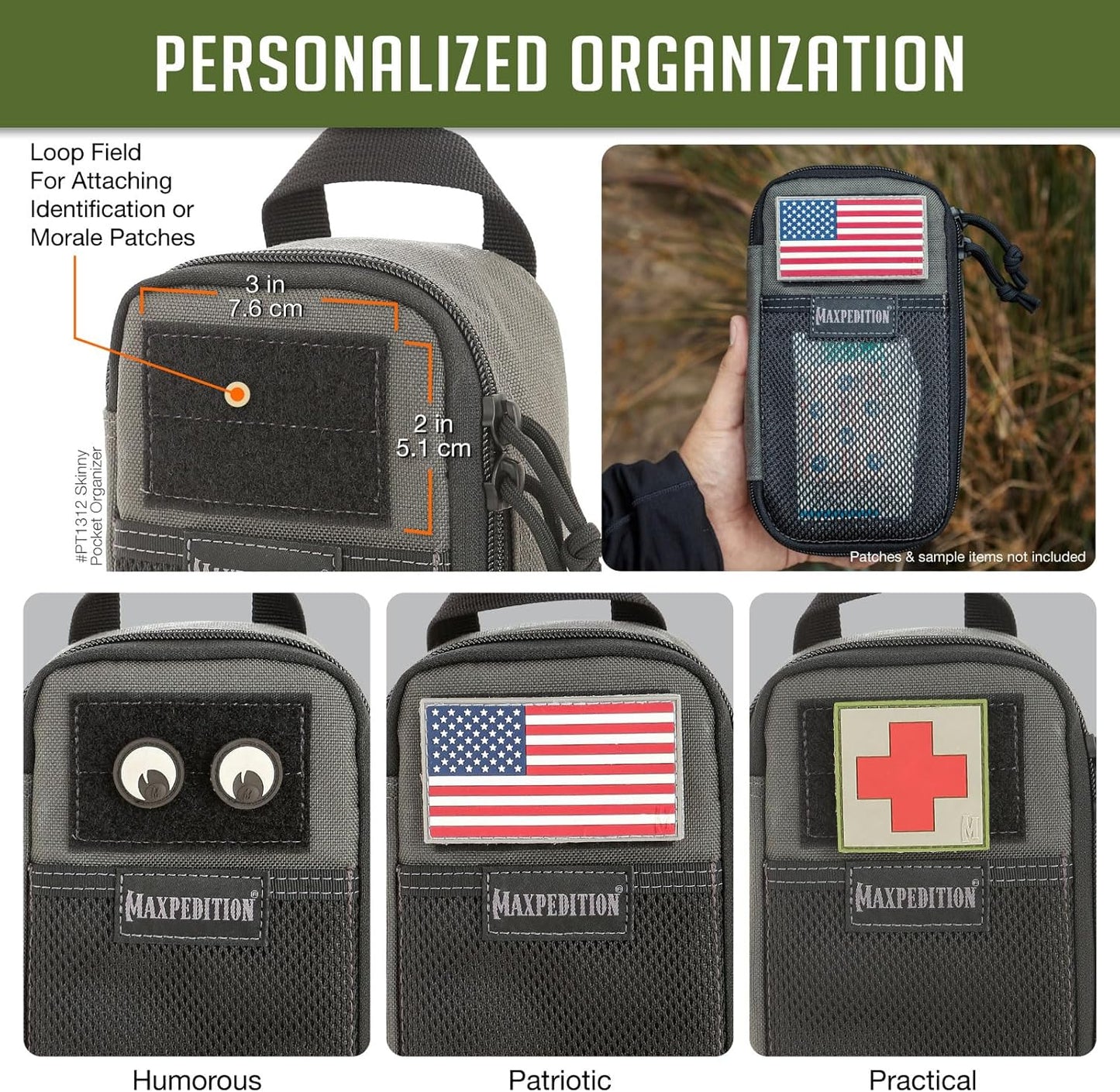 MAXPEDITION Skinny Pocket Organizer
