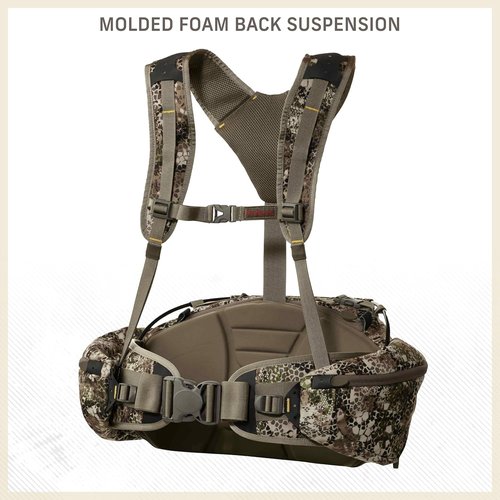 Badlands Monster Fanny Pack - 1100 Cubic Inch Hunting Waist Pack with Flex Frame, Adjustable Shoulder Straps