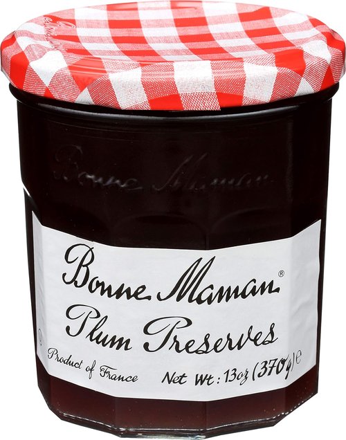 Bonne Maman Plum Preserves, 13-Ounce Jars (Pack of 6)