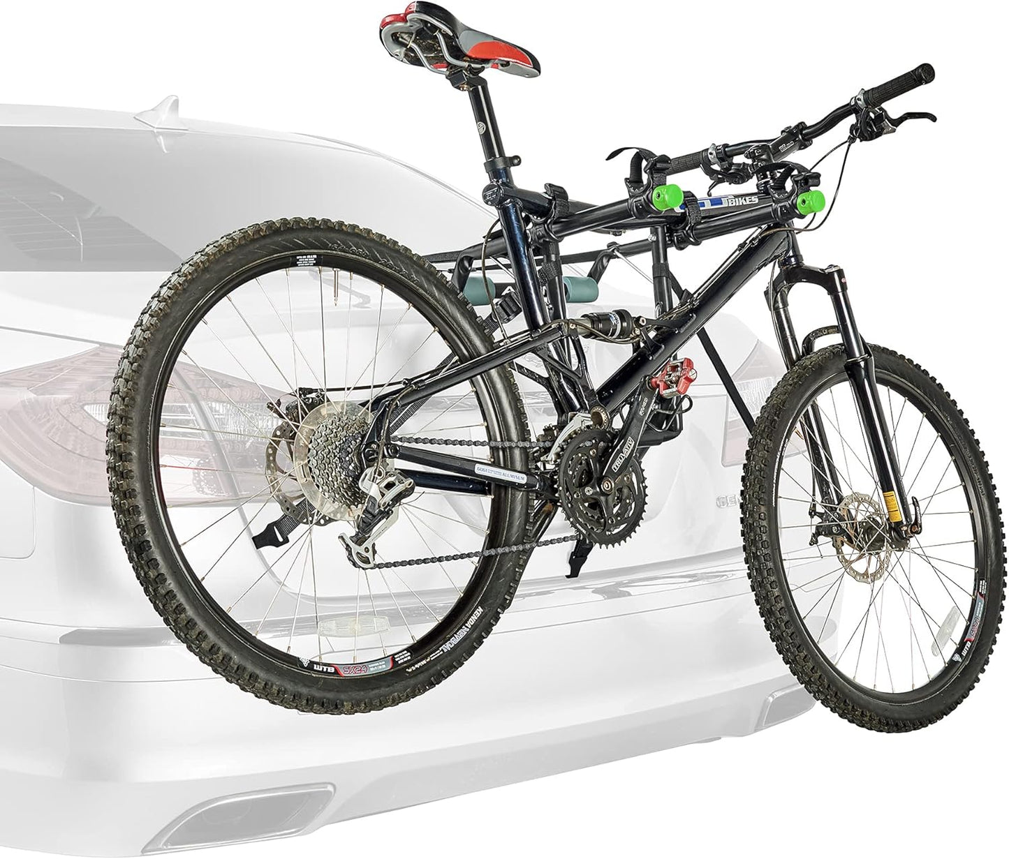 Allen Sports Deluxe 2-Bike Trunk Mount Rack, Model 102DN-R, Black