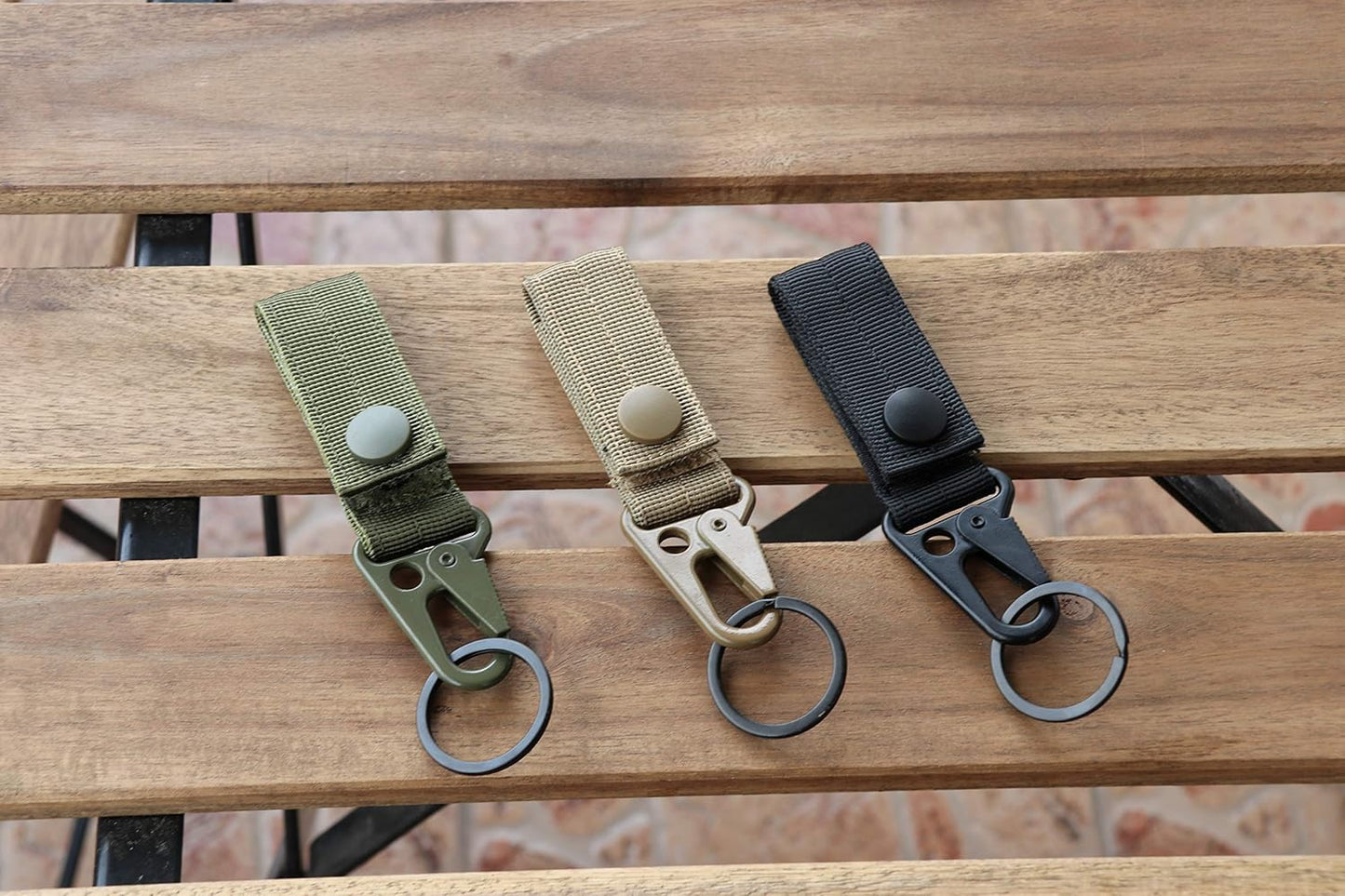 XTACER Tactical Molle Key Ring Gear Key Keeper Keychain