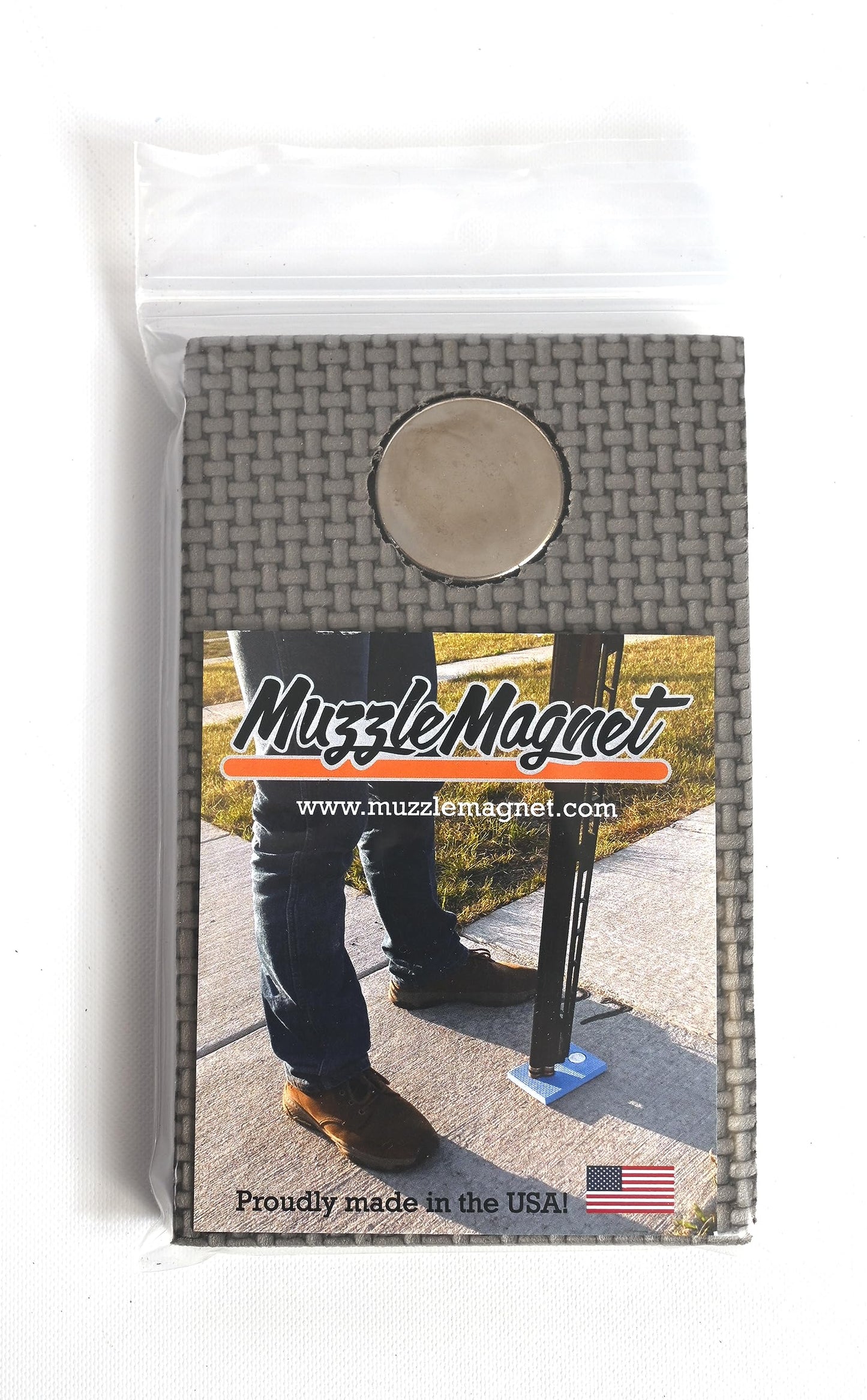 Muzzle Magnet Magnetic Foam Gun Muzzle Rest for Trap, Skeet, Five Stand and Sporting Clays