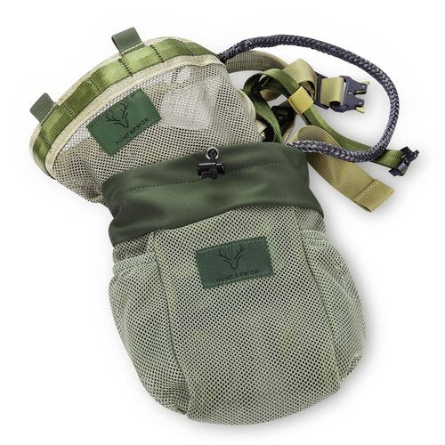 NatureBlend Hunting Saddle Dump Pouch: Mesh Saddle Bag with Drawstring Closure, Essential Lightweight Accessory for Saddle, Convenient Hunting Saddle Gear, Comfortable Saddle Hunting Accessories
