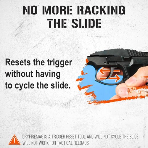Dry Fire Training Compatible with G20, G21, G29, G30, G40, G41 | Not Compatible with Laser Cartridges, G21SF, Gap Models, or Aftermarket Parts