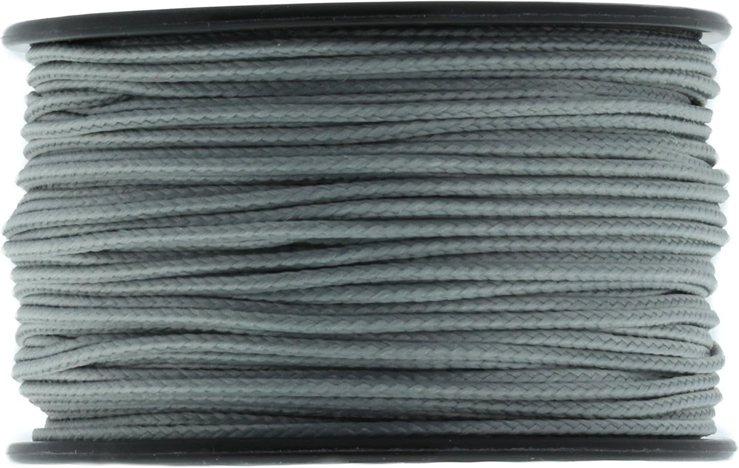 JIG PRO SHOP Black 1.18mm x 125' Micro Cord Paracord - Made in The USA