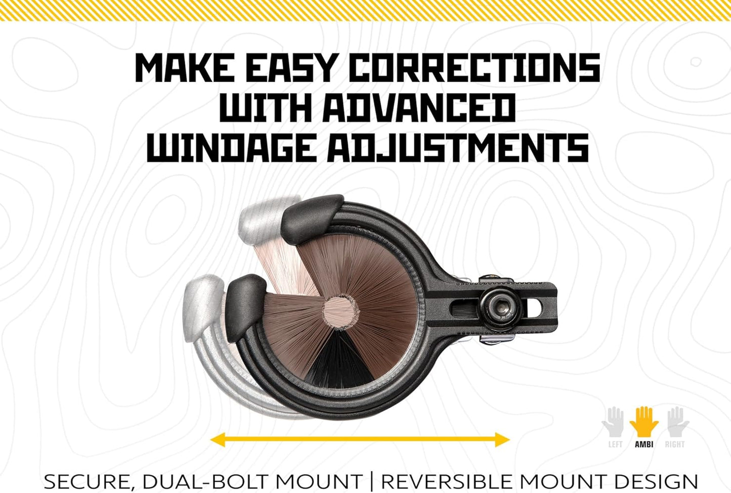 Trophy Ridge Quick Shot Whisker Biscuit Archery Arrow Rest