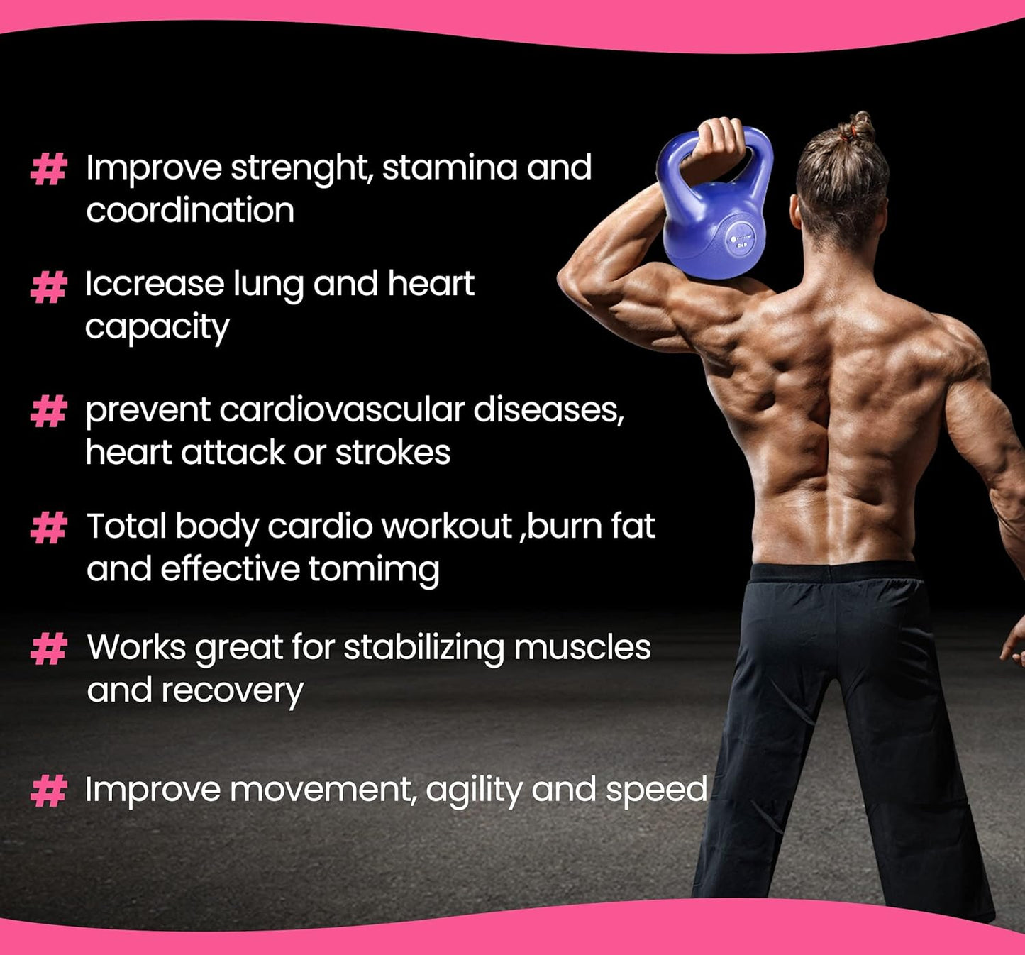 Adjustable Kettlebell for Home Gym - Choose Your Weight for Optimal Fitness