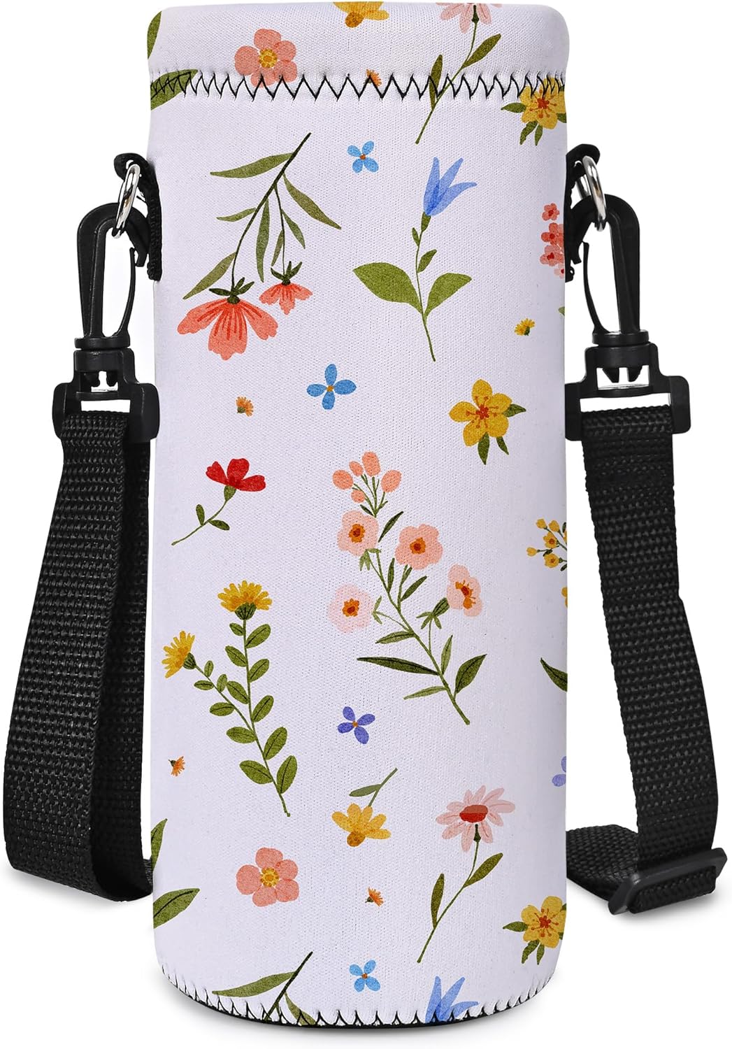 AUPET Water Bottle Bag Carrier,24oz/32oz Insulated Neoprene bottle Sling Holder Case Pouch Cover for 1000ML/750ML Bottles with Shoulder Strap for walking