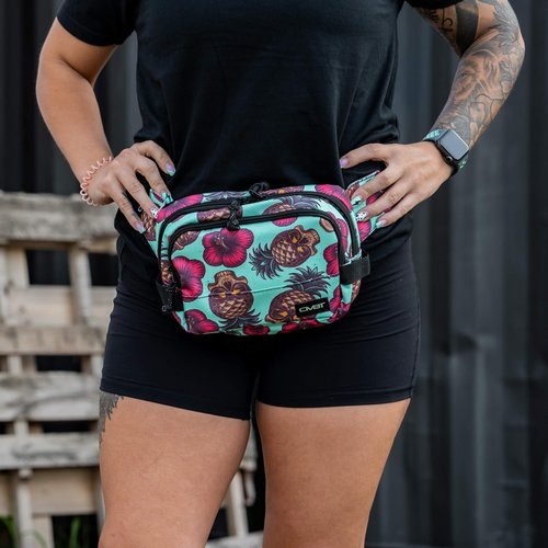 Combat Iron Tactical Men’s Fanny Pack | Adjustable Waist Belt, Zippered Pockets | Compact Lightweight Belt Bag | Everyday Hip Pouch for Travel Outdoor Running Hunting
