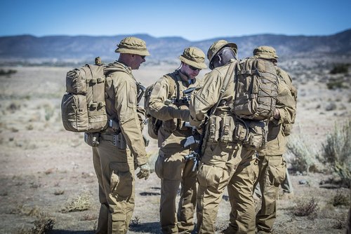 Helikon-Tex Raccoon Mk2 Backpack Rhodesian Camo, Patrol Line