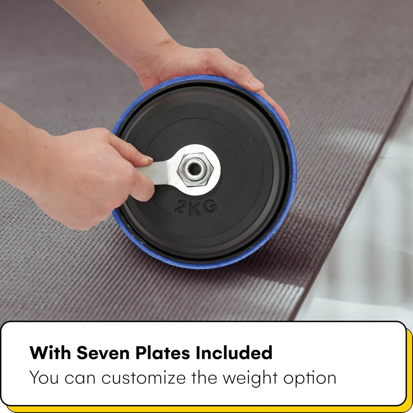 Adjustable Kettlebell Set 26-70 lb - Strength Training with Secure Lock & Durable Steel