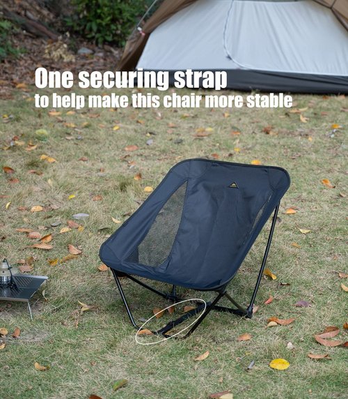 iClimb 1 Solo Mini Folding Table and 1 Low Folding Chair Bundle, Ultralight Compact for Solo Person Outdoor Backpacking Camping Hiking Beach Concert