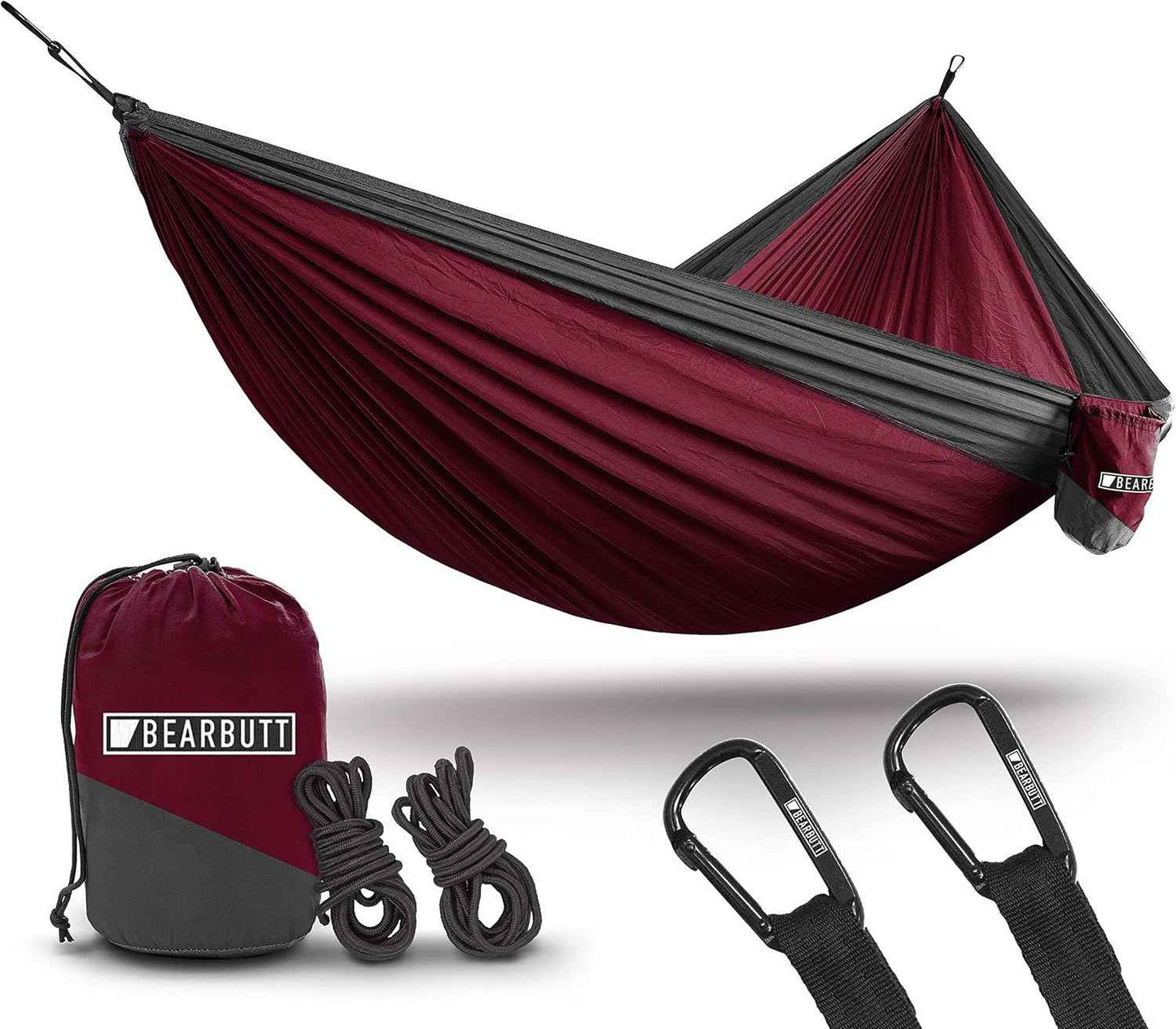 Premium Double Hammock with Tree Straps - Durable, Portable & Comfortable