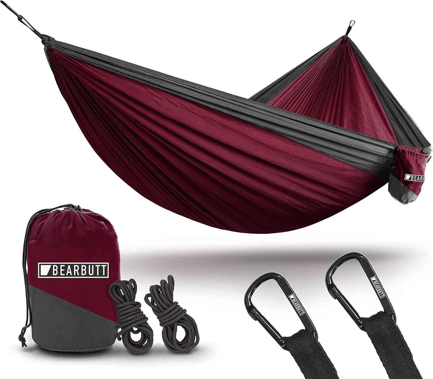 Premium Double Hammock with Tree Straps - Durable, Portable & Comfortable