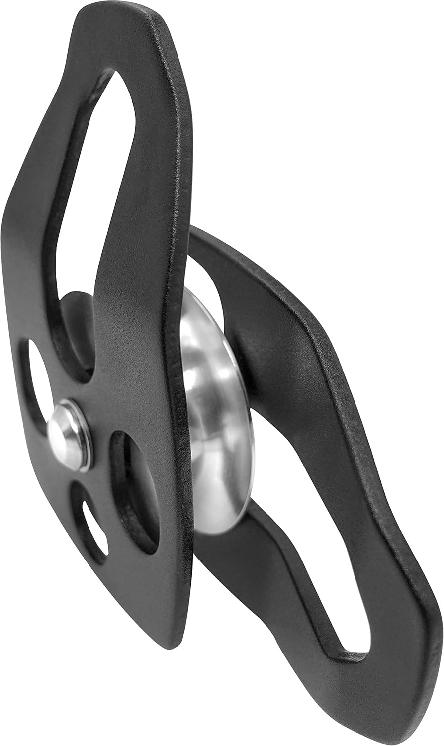 GM CLIMBING Large Rescue Pulley 32kN Single Sheave with Swing Plate CE UIAA Certified