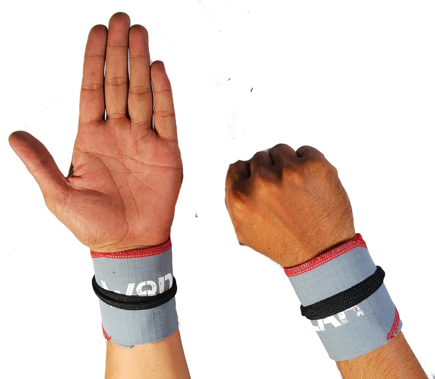Powerlifting Wrist Wraps for Strength Training & CrossFit - One Size Fits All