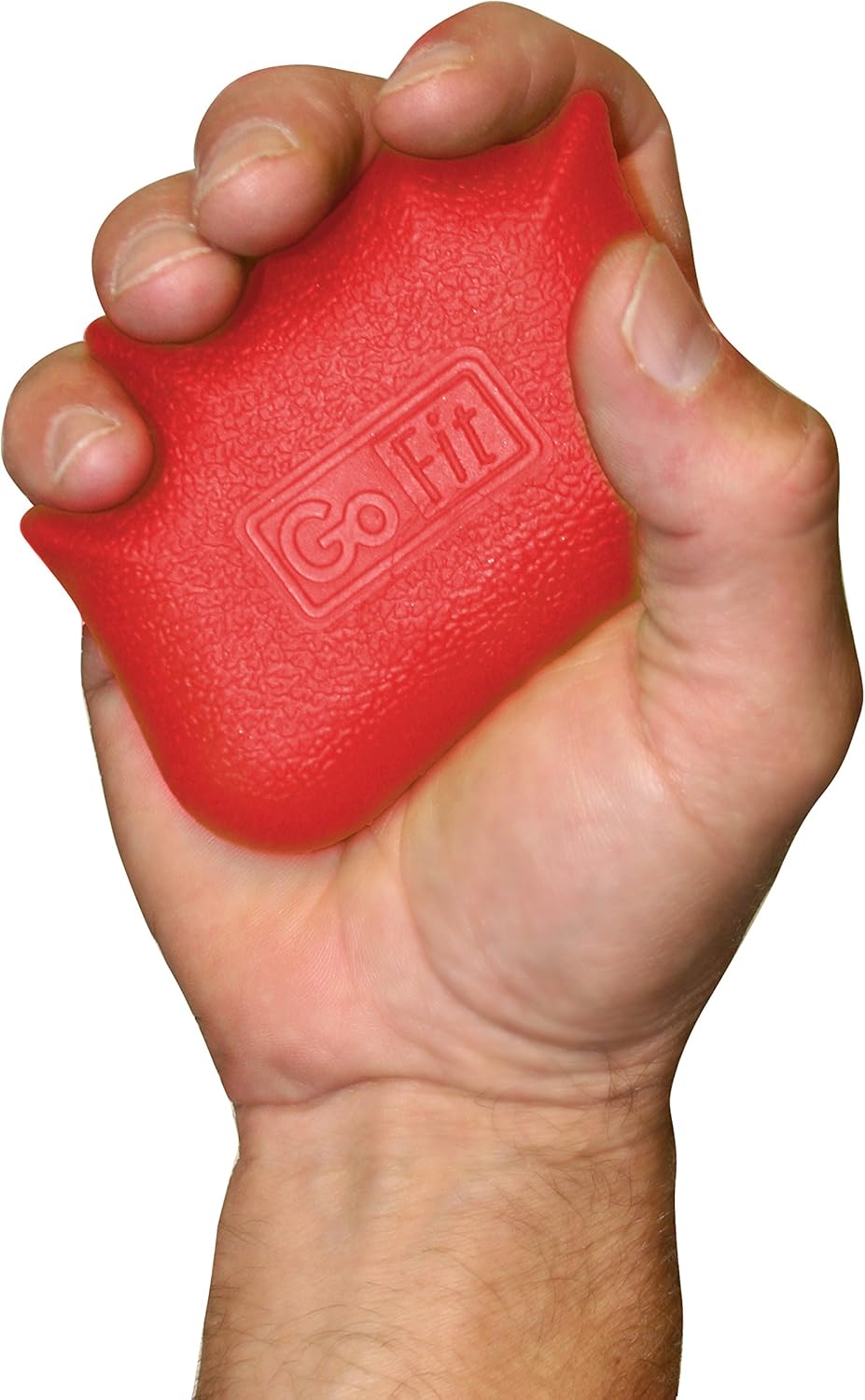 GoFit Strengthening Gel Hand Grip - Firm Resistance,Red