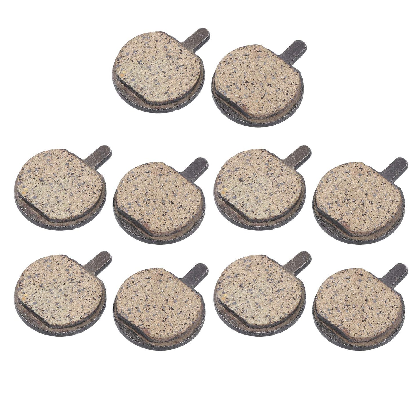 5Pairs Disc Brake Pads SemiMetallic High Temperature Resistance Cycling Parts for Mountain Bike