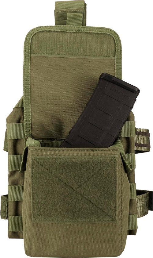 Barska VX-100 Tactical Airsoft & Paintball Vest with MOLLE System & Accessory Pouches