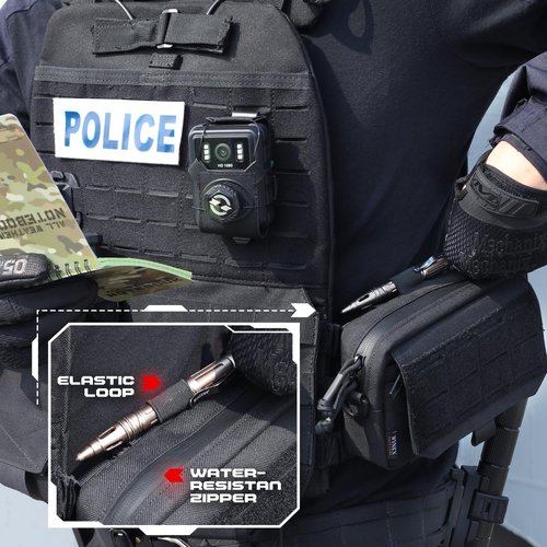 WYNEX Tactical Molle Admin Pouch,Tactical EDC Bag Utility Laser Cut EDC Tool Pouch Bag Annexes with American Flag