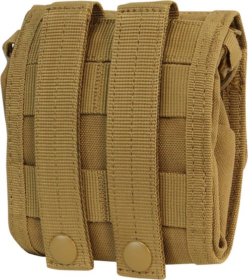 Condor Elite MA36-002 Roll-Up 4.5 x 5 inches Utility Pouch (Black)